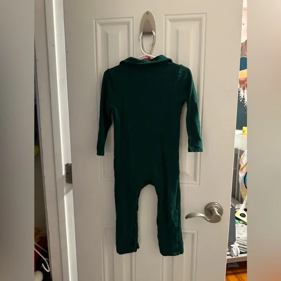 Green Little Sleepies One-Piece - Picture 4 of 4